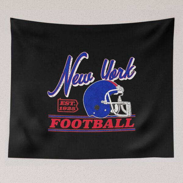 Item preview, New York Retro Football Helmet designed and sold by VirginiaM68938.
