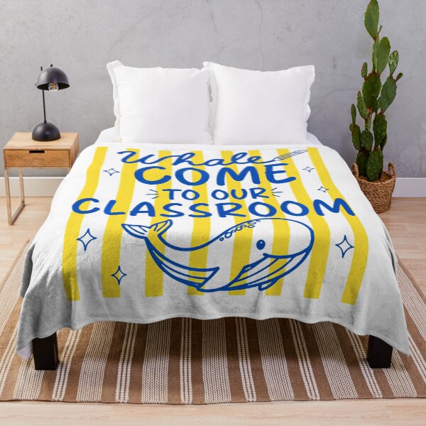 Item preview, Whale Come To Our Classroom Cute Whale Back To School designed and sold by Trippy-Toad.