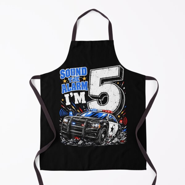 Item preview, 5Th Birthday Police Car Police Officer 5 Year Old Boy Gifts designed and sold by Trippy-Toad.
