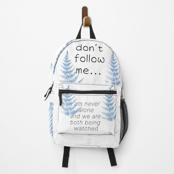 Item preview, Don't follow me back pack  designed and sold by SpecialNothing.