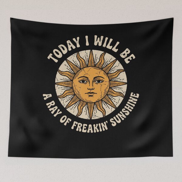 Item preview, Today I Will Be A Ray Of Freakin' Sunshine Sarcastic Humor designed and sold by Trippy-Toad.