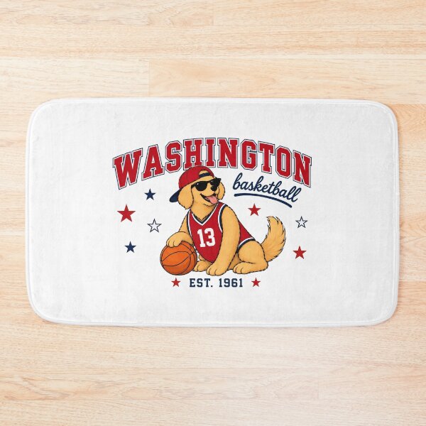 Item preview, Washington Basketball Dog Retro Varsity designed and sold by KyonnaMakle.
