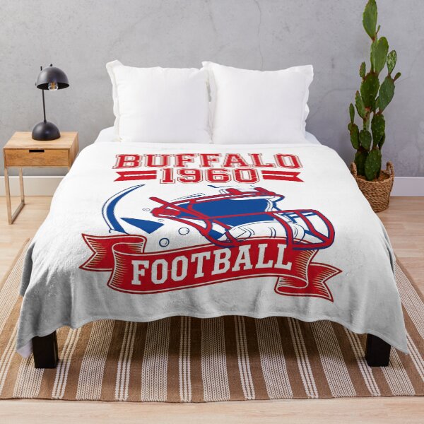 Item preview, Buffalo Football Retro Helmet Vintage Style designed and sold by JasonWolf63697.