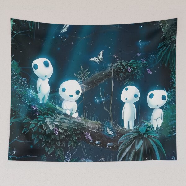 Item preview, Glowing Tree Spirits designed and sold by katekrystal.