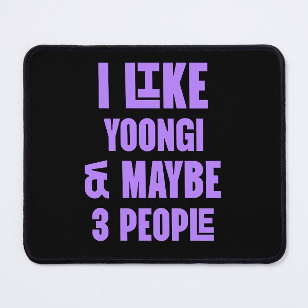 Item preview, I like BTS suga yoongi agust d & maybe 3 people designed and sold by Morcawork.