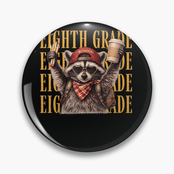 Item preview, Funny Sixth Grade Teacher Feral Raccoon Back To School designed and sold by Trippy-Toad.