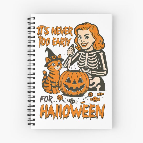 Item preview, Halloween Spooky Season It’s Never Too Early For Halloween T-Shirt designed and sold by Cafe18.