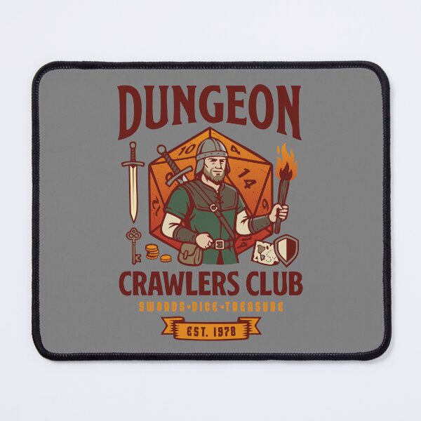 Item preview, Dungeon Crawlers Club designed and sold by CamaleonDesigns.