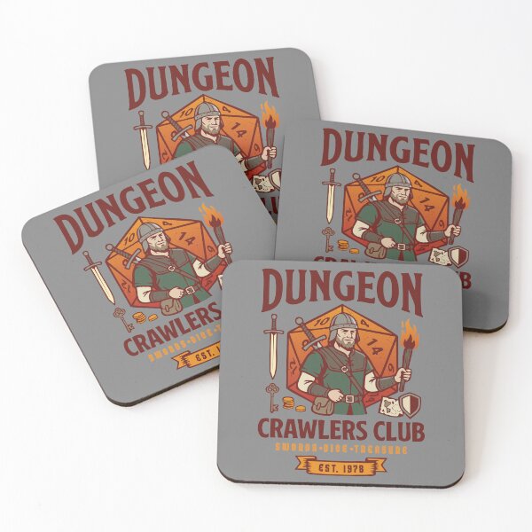 Item preview, Dungeon Crawlers Club designed and sold by CamaleonDesigns.