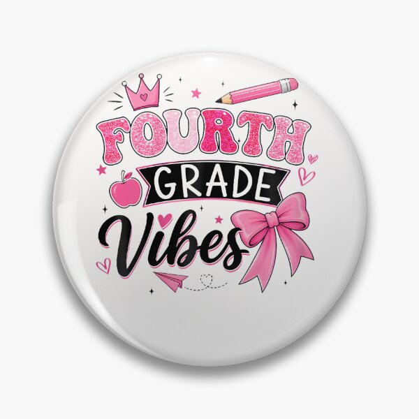 Item preview, 4Th Grade Vibes Girls Fourth Grade Back To School designed and sold by Trippy-Toad.