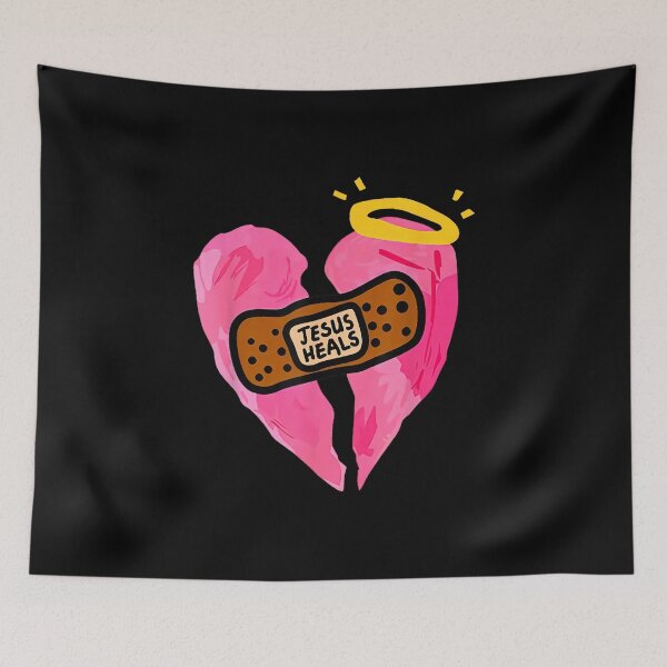 Item preview, Jesus Heals designed and sold by Foxintheloart.