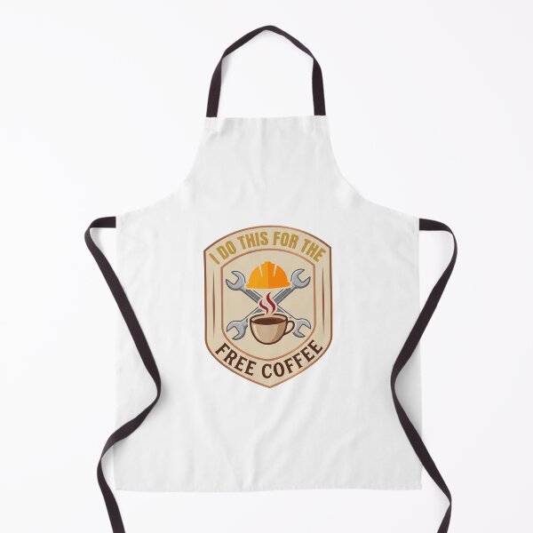 Item preview, Labor Day Shield Coffee Shirt - I Do This For The Free Coffee Tee designed and sold by relso.