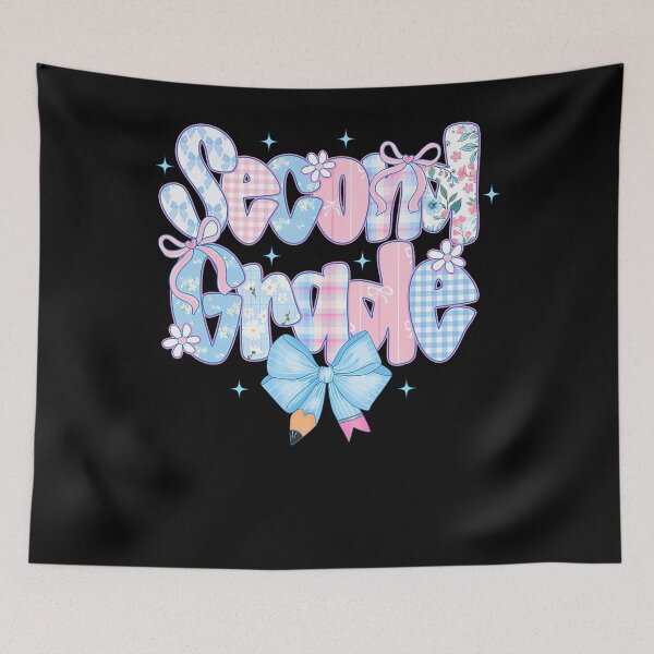 Item preview, Preppy Second Grade Coquette Bow Back To School Teacher designed and sold by Trippy-Toad.