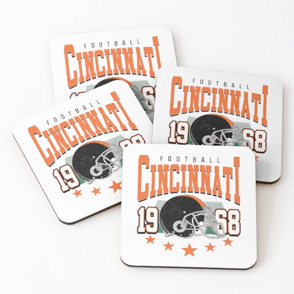 Item preview, Cincinnati Football 1968 Retro Vintage Helmet designed and sold by MatthewBe87917.