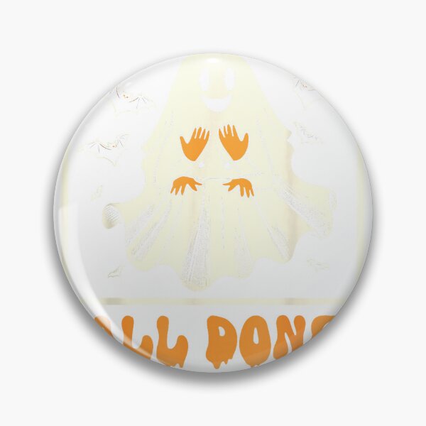 Item preview, Halloween Vibes Spooky American Sign Language ASL All Done T-Shirt designed and sold by JJLetterDesigns.