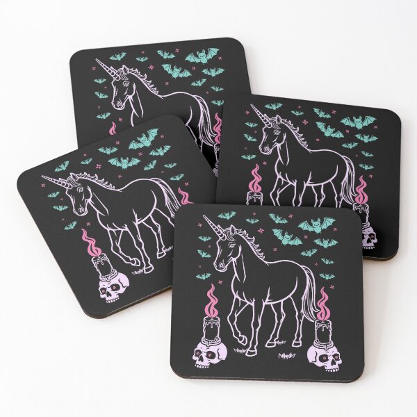 Item preview, Goth Unicorn Gothic Unicorn - Unicorn Kawaii Pastel Goth designed and sold by Trippy-Toad.