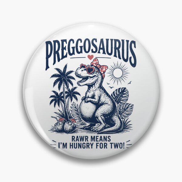 Item preview, Preggosaurus Funny Dinosaur Pregnant Humor designed and sold by gordonbwyashop.