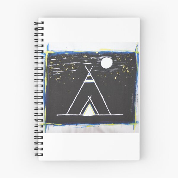 Item preview, Camping - Illustration of a night camping designed and sold by Graffystyle.