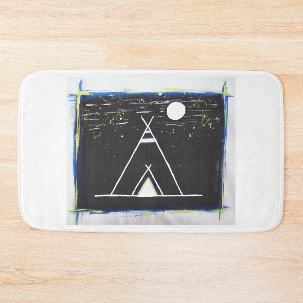 Item preview, Camping - Illustration of a night camping designed and sold by Graffystyle.