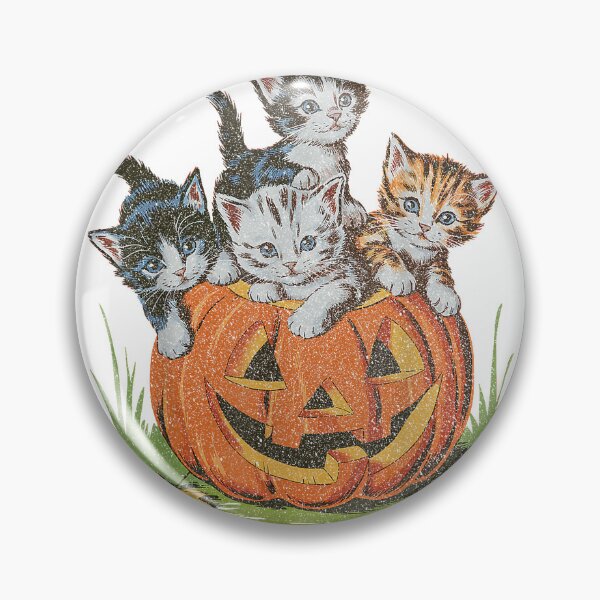 Item preview, Halloween Vintage 90s Cat Pumpkin Spooky Season Men Women T-Shirt designed and sold by Badriiiii.