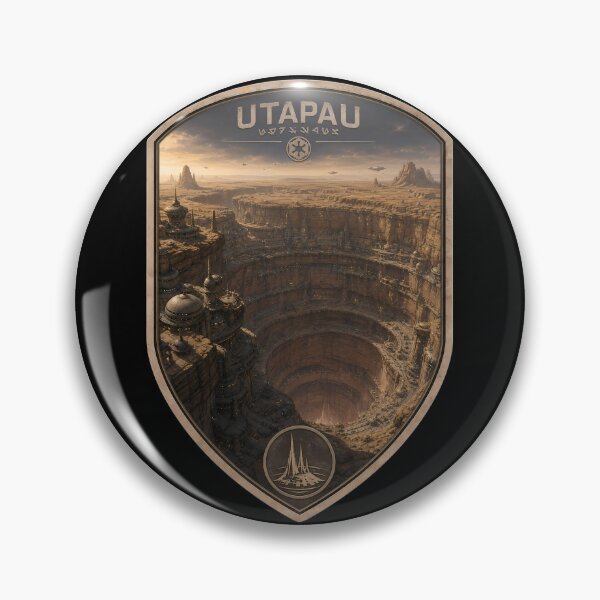 Item preview, Utapau National Park Nature Landscape designed and sold by FrontierCosmic.