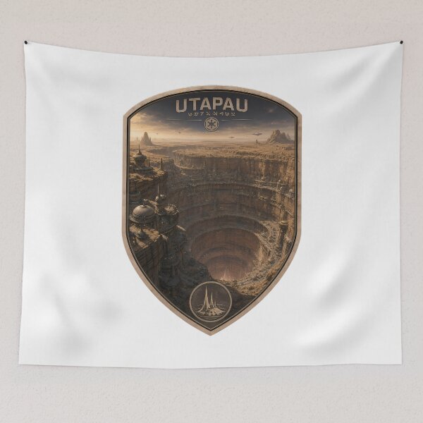 Item preview, Utapau National Park Nature Landscape designed and sold by FrontierCosmic.