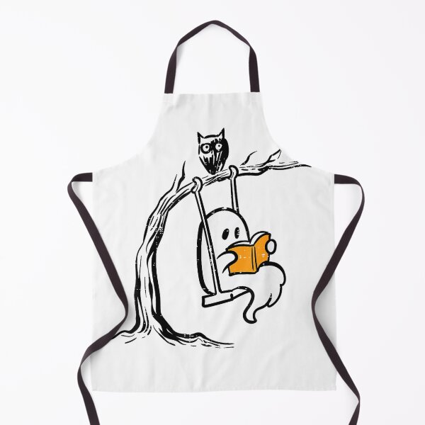 Item preview, Halloween Ghost Swing Reading Vintage Costume Women Kids Men T-Shirt designed and sold by Magoya Store ⭐⭐⭐⭐⭐.