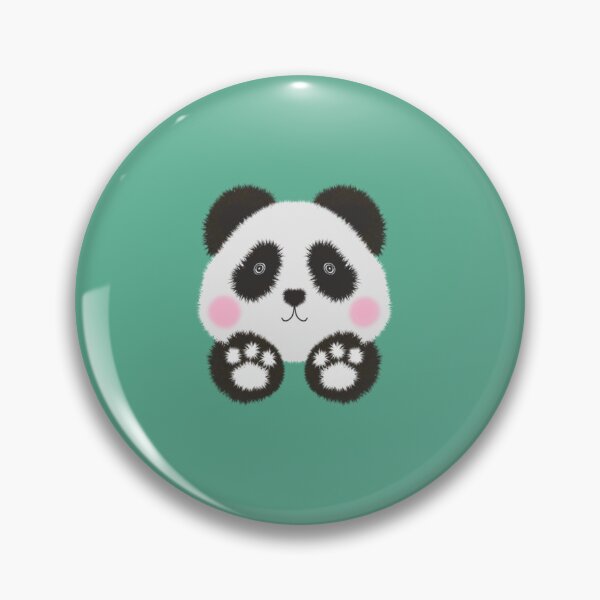 Item preview, Fluffy panda face  designed and sold by Tanapan2529.
