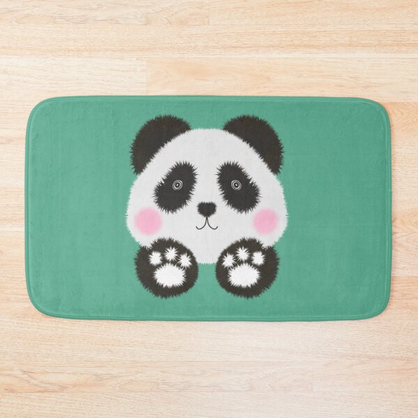 Item preview, Fluffy panda face  designed and sold by Tanapan2529.