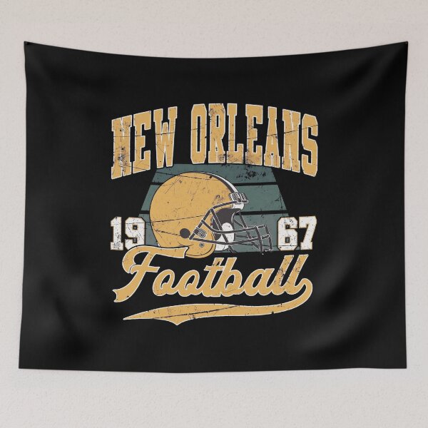 Item preview, New Orleans Football Vintage Retro Helmet designed and sold by PeruginiIv.