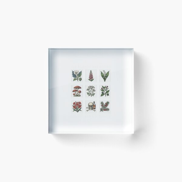Item preview, All Plants Are Edible Some Only Once Vintage Poisonous Botanical designed and sold by SEINENGAPPI18.