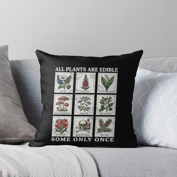 Item preview, All Plants Are Edible Some Only Once Vintage Poisonous Botanical designed and sold by SEINENGAPPI18.