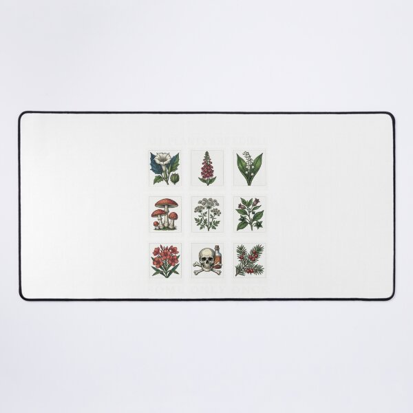 Item preview, All Plants Are Edible Some Only Once Vintage Poisonous Botanical designed and sold by SEINENGAPPI18.