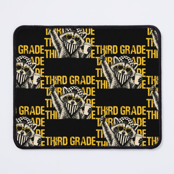 Item preview, Funny Third Grade Teacher Feral Raccoon Back To School designed and sold by Trippy-Toad.