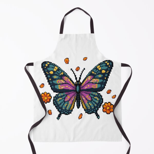 Item preview, Monarch Butterfly — Celestial Pixel Art Sticker designed and sold by PixelBrujeria.