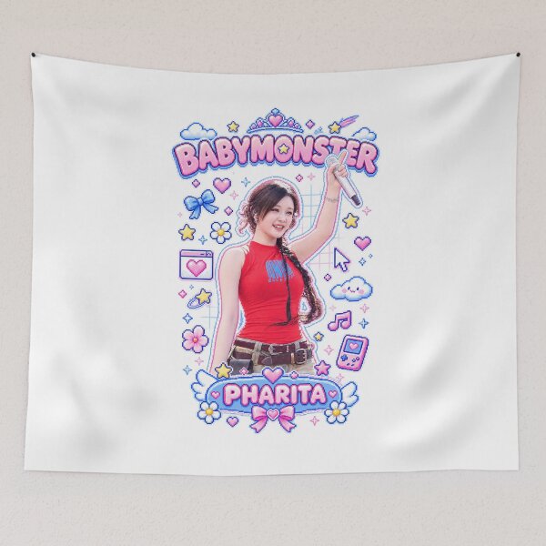 Item preview, Pharita Red Tank Top Concert Stage Visual designed and sold by Valereekmerch.
