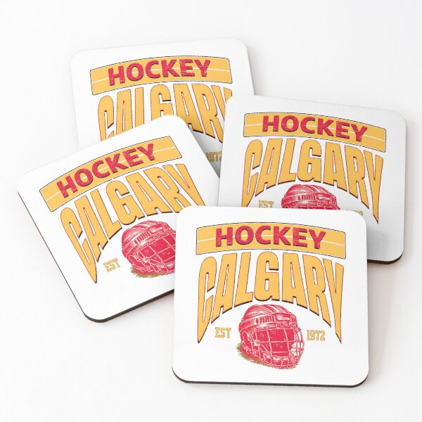 Item preview, Retro Hockey Helmet Calgary Est 1972 designed and sold by AlejandreEd.