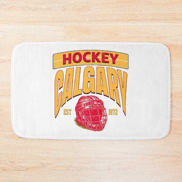 Item preview, Retro Hockey Helmet Calgary Est 1972 designed and sold by AlejandreEd.