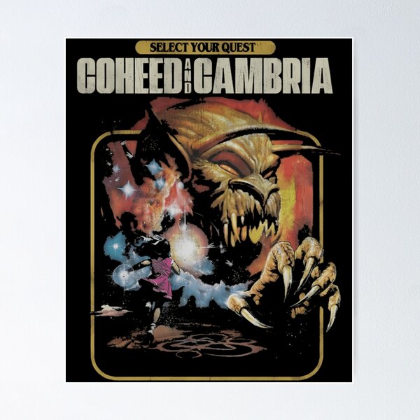 Item preview, Coheed And Cambria Select Your Quest Monster And Girl designed and sold by Quill-Co.