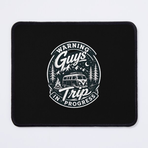 Item preview, Warning Guys Trip In Progress Funny Vacation designed and sold by PaletteArc.
