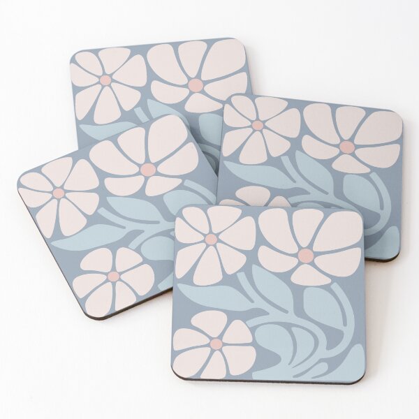 Item preview, Vintage  floral  (muted pink) designed and sold by 247DesignStudio.