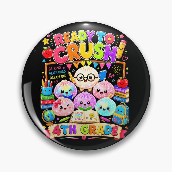 Item preview, 4Th Grade Ready To Crush Cute Dumpling Back To Schoo designed and sold by Trippy-Toad.