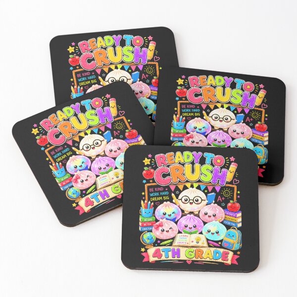 Item preview, 4Th Grade Ready To Crush Cute Dumpling Back To Schoo designed and sold by Trippy-Toad.