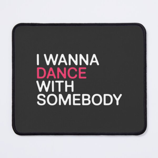 Item preview, I Wanna Dance With Somebody Retro 80S Pop Music Lyric Design | Best Buy designed and sold by Noor Shop.