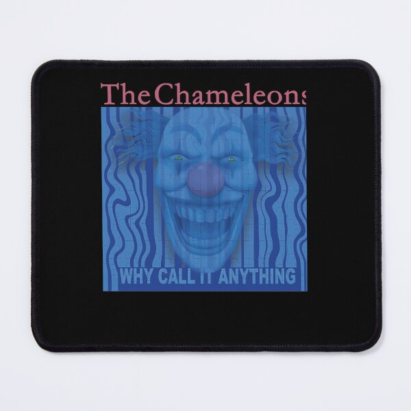 Item preview, Blue Jigsaw Puzzle Texture Featuring Creepy Grinning Clown Face designed and sold by Type-Design.