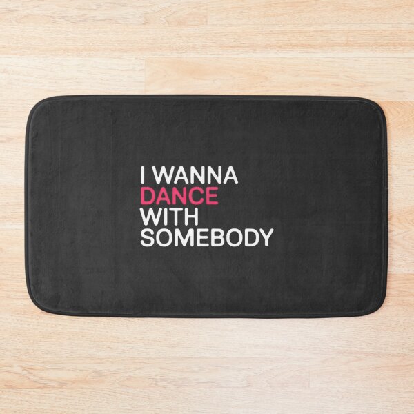 Item preview, I Wanna Dance With Somebody Retro 80S Pop Music Lyric Design | Best Buy designed and sold by Noor Shop.