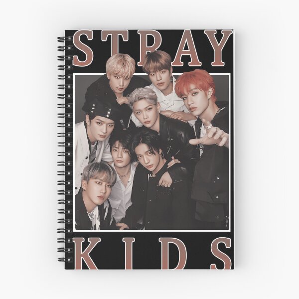 Item preview, Stray Kids Brown 90S Group Portrait designed and sold by Quill-Co.