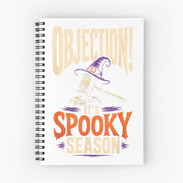 Item preview, Halloween Lawyer Objection It's Spooky Season Gift T-Shirt designed and sold by Magoya Store ⭐⭐⭐⭐⭐.