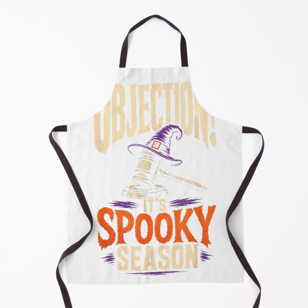 Item preview, Halloween Lawyer Objection It's Spooky Season Gift T-Shirt designed and sold by Magoya Store ⭐⭐⭐⭐⭐.