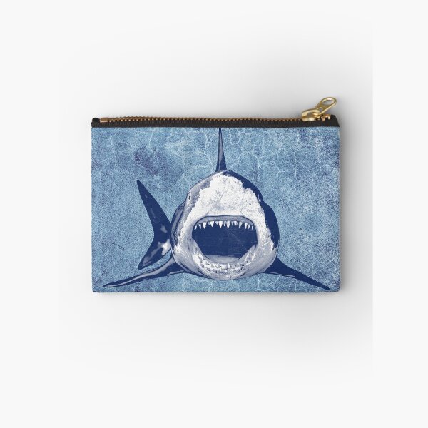 Item preview, Blue Great White Shark Open Jaws Frontal Attack designed and sold by Ghoul Enterprises.